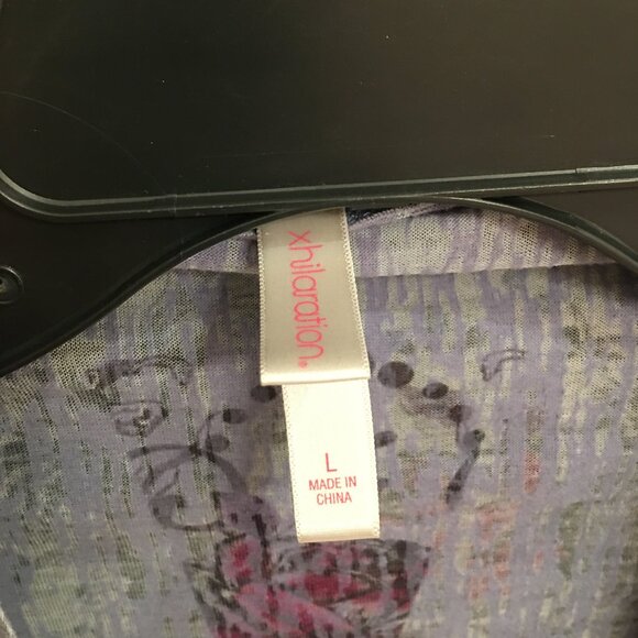 Xhilaration Women's Long Sleeve Duster - Picture 3 of 3